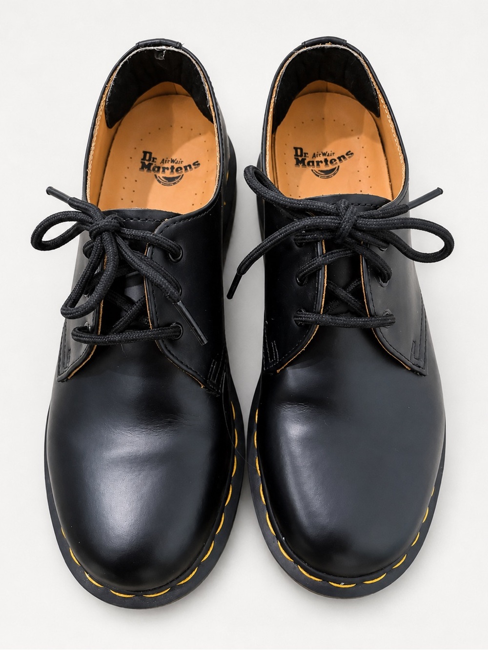 Dr. Martens 1461 W Black Smooth Leather Shoes Women’s 8 NWOT